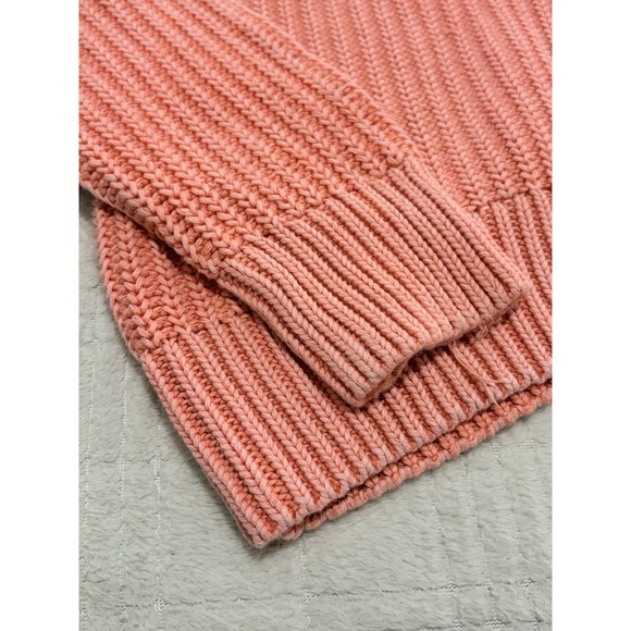 Forenza Love Pink Women's Medium Pullover Sweater 100% Cotton Pink - Picture 2 of 6